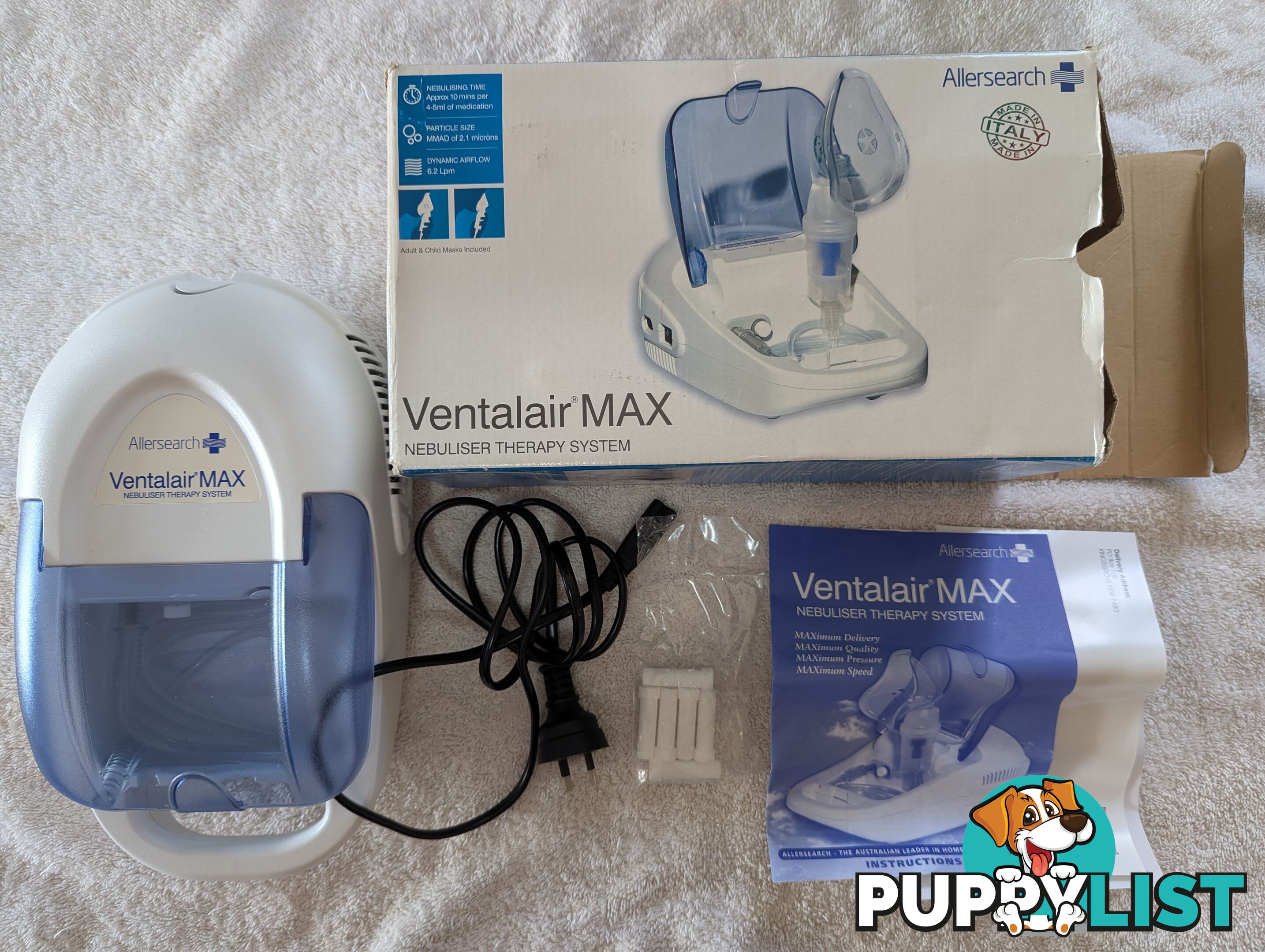 Ventalair MAX Nebuliser