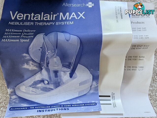 Ventalair MAX Nebuliser