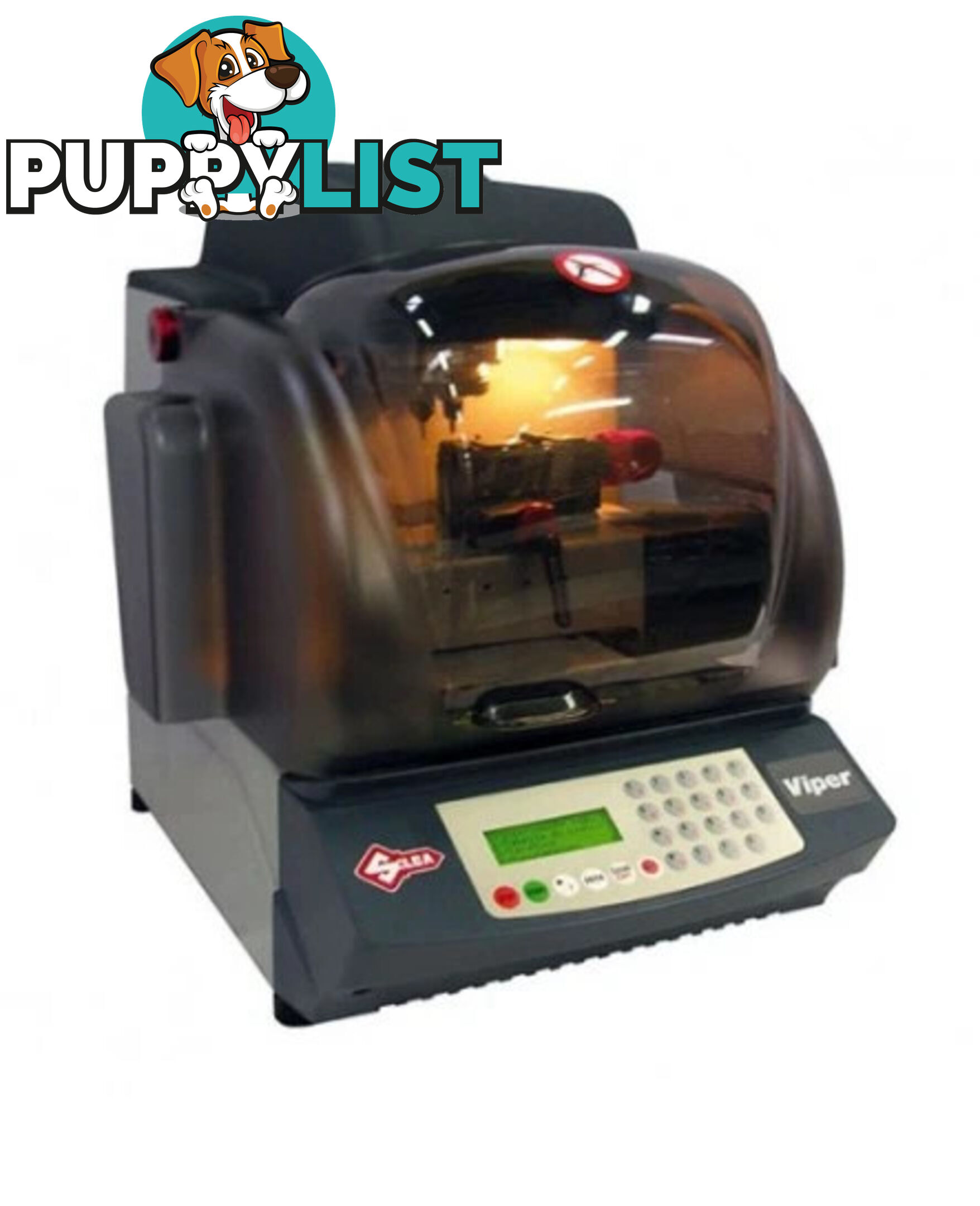 Silica viper key cutting machine