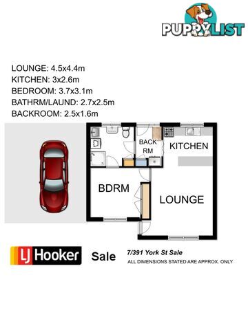 7/391 York Street SALE VIC 3850