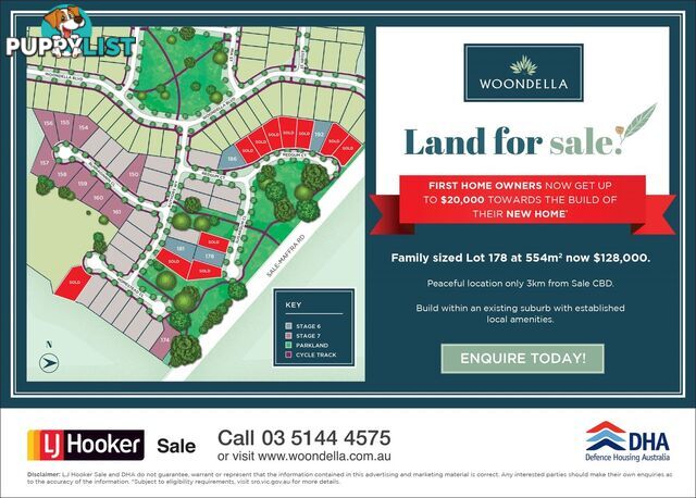 Lot 186 (2 Redgum Court SALE VIC 3850