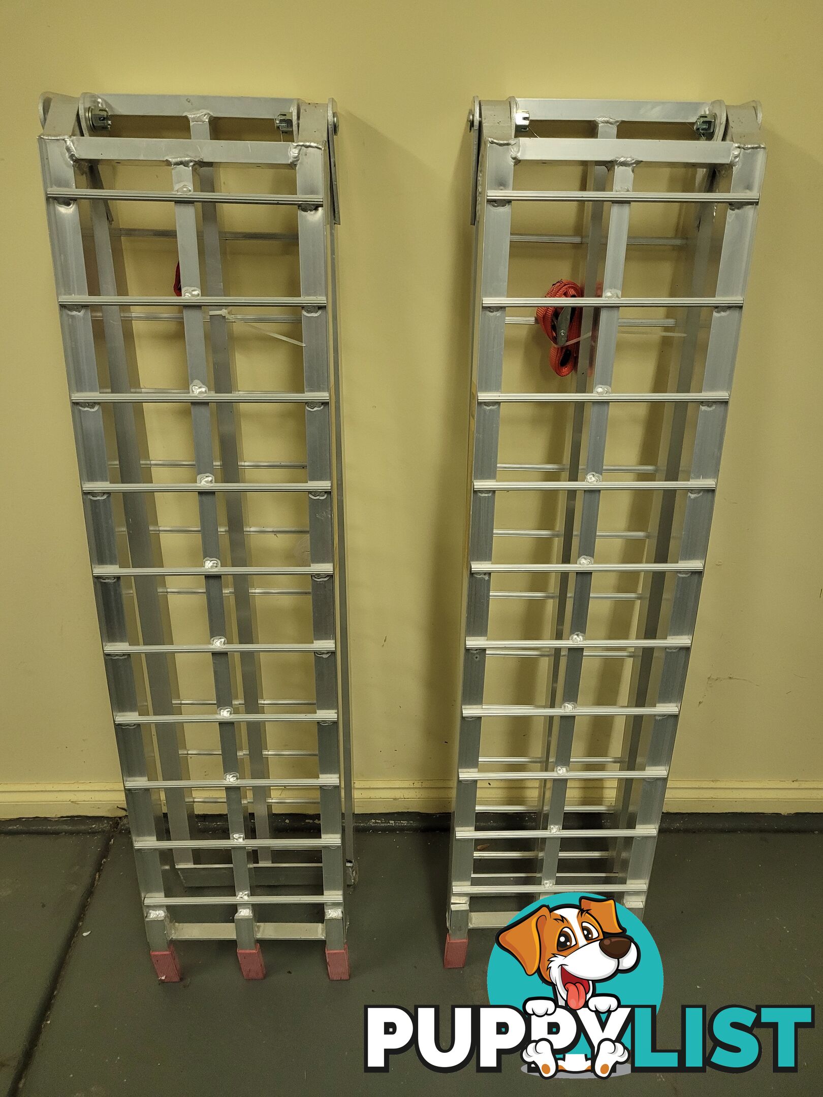 Folding aluminium trailer Ramps never used