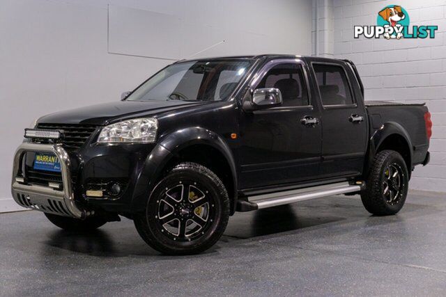 2013 GREAT WALL V240 (4x4) K2 MY11 DUAL CAB UTILITY