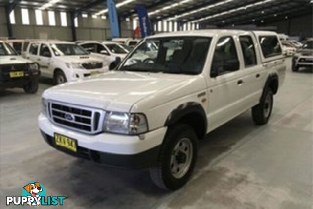 2004 FORD COURIER XL (4x4) PG CREW CAB P/UP