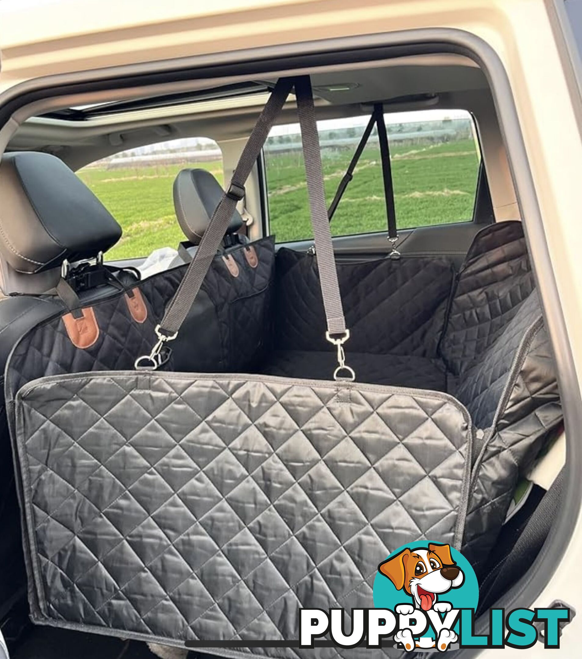 Backseat extender for dogs “ hard base“