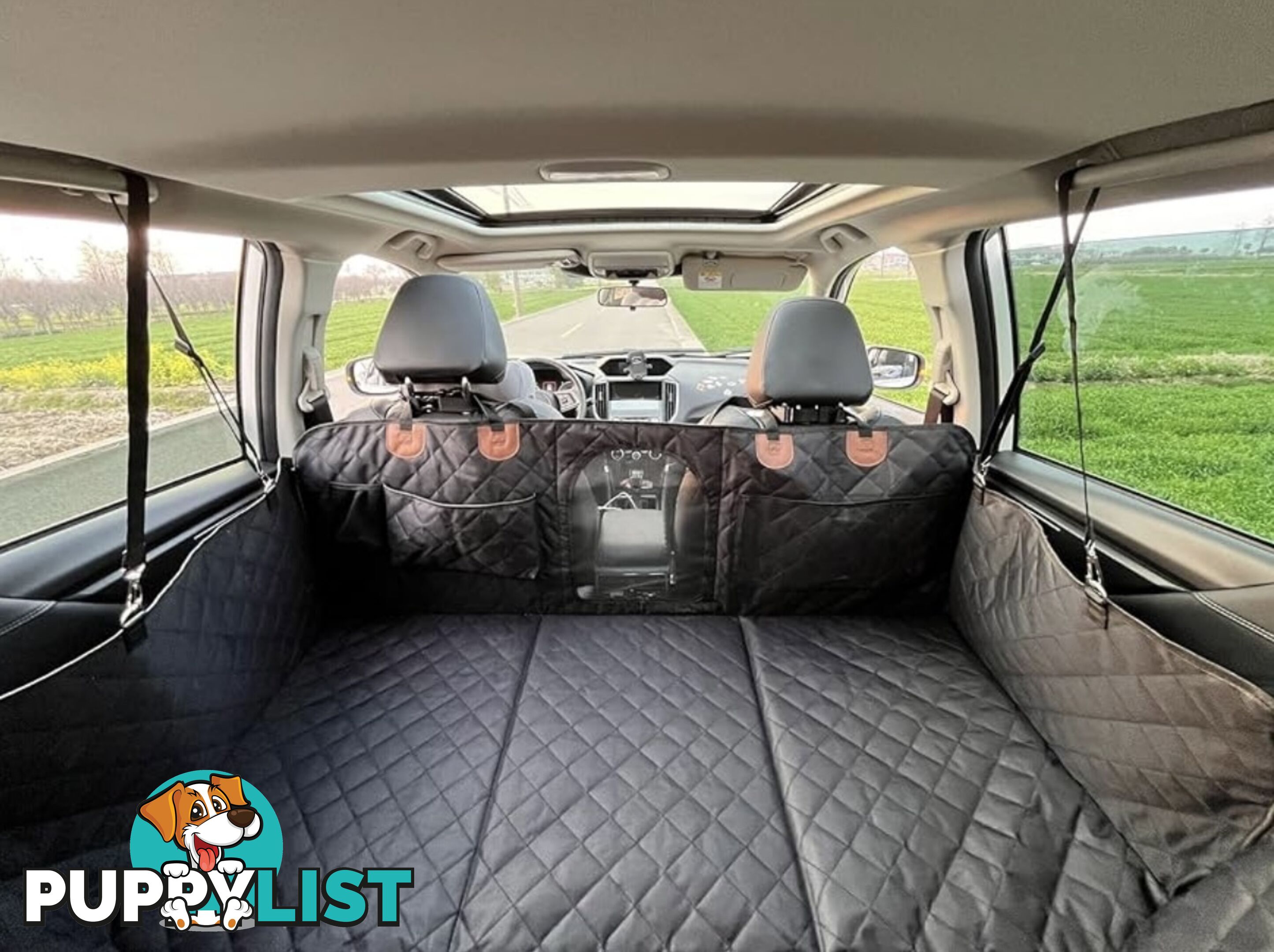 Backseat extender for dogs “ hard base“