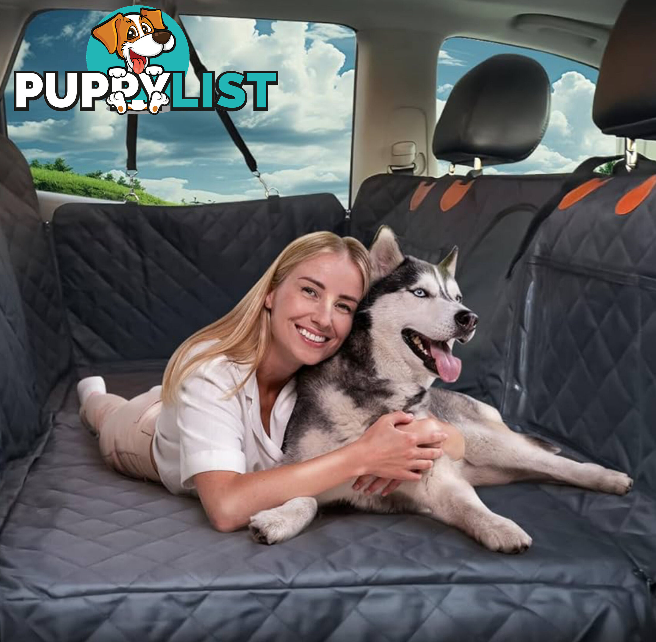 Backseat extender for dogs “ hard base“