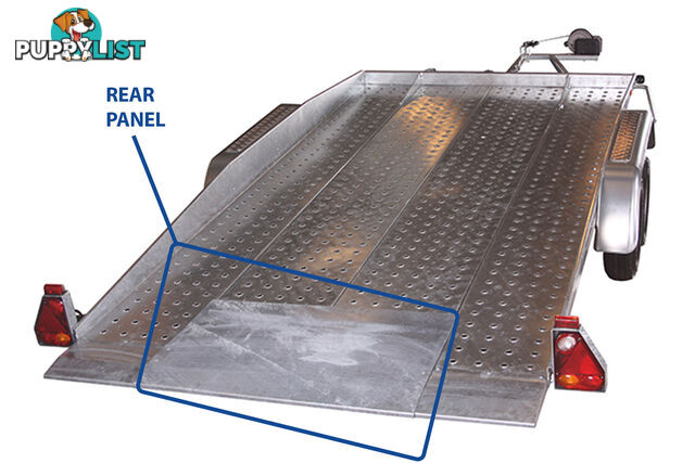 FULL STEEL FLOOR PANELS FOR CAR TRANSPORTERS