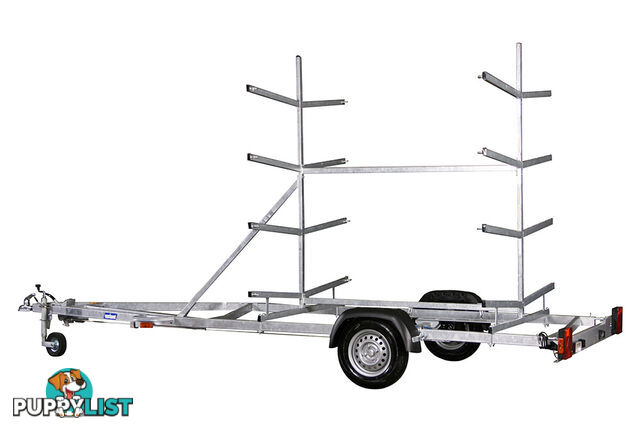 KAYAK CANOE TRAILER 1007 - 1,000KG - 6.60 X 1.95M