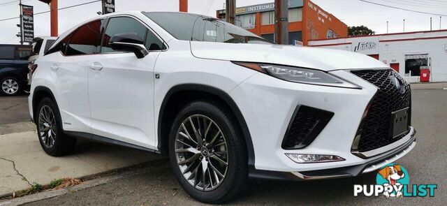 2021 LEXUS RX450H F SPORT HYBRID GYL25R SUV, 4 DOORS, 5 SEATS