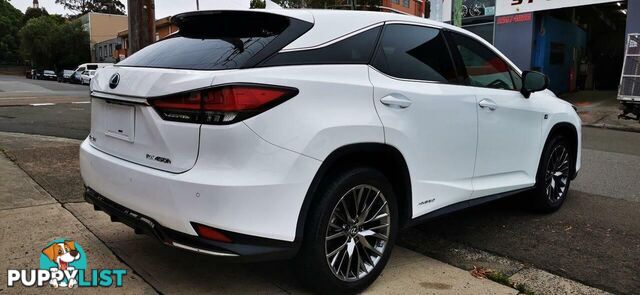 2021 LEXUS RX450H F SPORT HYBRID GYL25R SUV, 4 DOORS, 5 SEATS