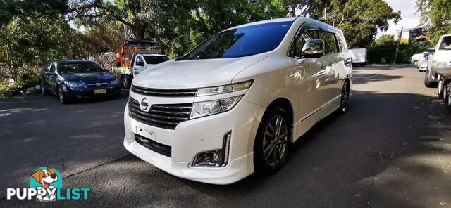 2012 NISSAN ELGRAND HIGHWAY STAR  -