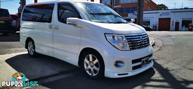 2007 NISSAN ELGRAND HIGHWAY STAR  WAGON