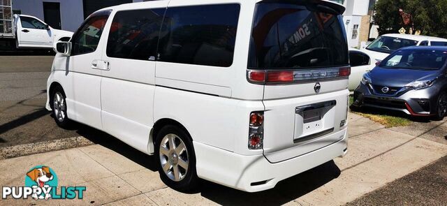 2007 NISSAN ELGRAND HIGHWAY STAR  WAGON