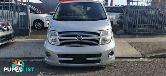 2008 NISSAN ELGRAND HIGHWAY STAR  COMMERCIAL