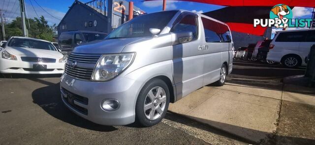 2008 NISSAN ELGRAND HIGHWAY STAR  COMMERCIAL