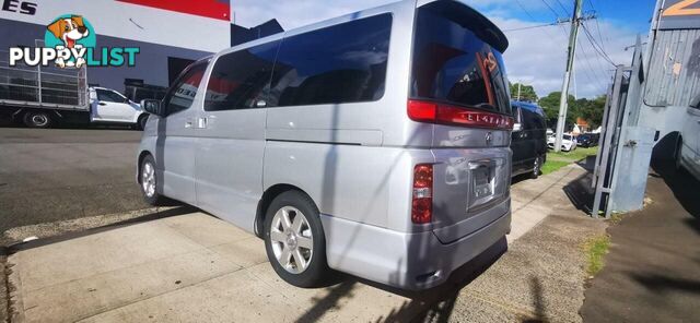 2008 NISSAN ELGRAND HIGHWAY STAR  COMMERCIAL