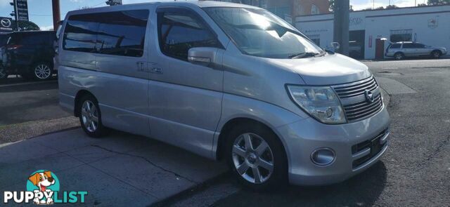 2008 NISSAN ELGRAND HIGHWAY STAR  COMMERCIAL