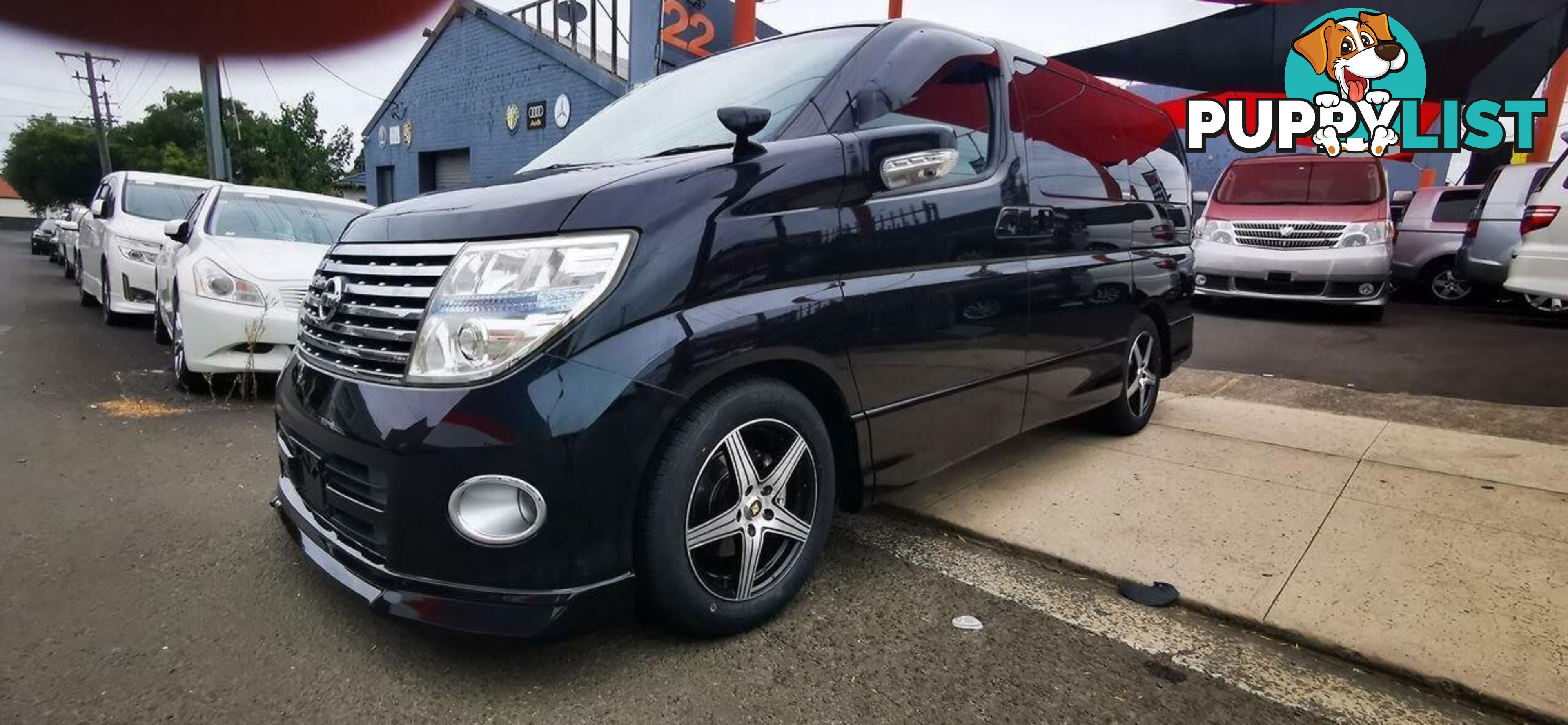 2007 NISSAN ELGRAND HIGHWAY STAR BLACK LEATHER EDITION  COMMERCIAL