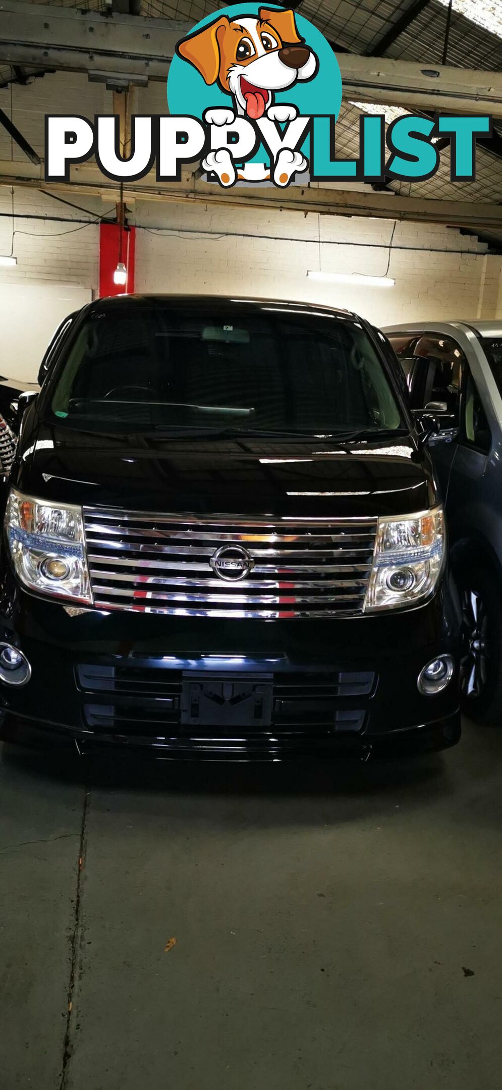 2007 NISSAN ELGRAND HIGHWAY STAR BLACK LEATHER EDITION  COMMERCIAL