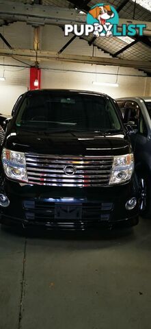 2007 NISSAN ELGRAND HIGHWAY STAR BLACK LEATHER EDITION  COMMERCIAL