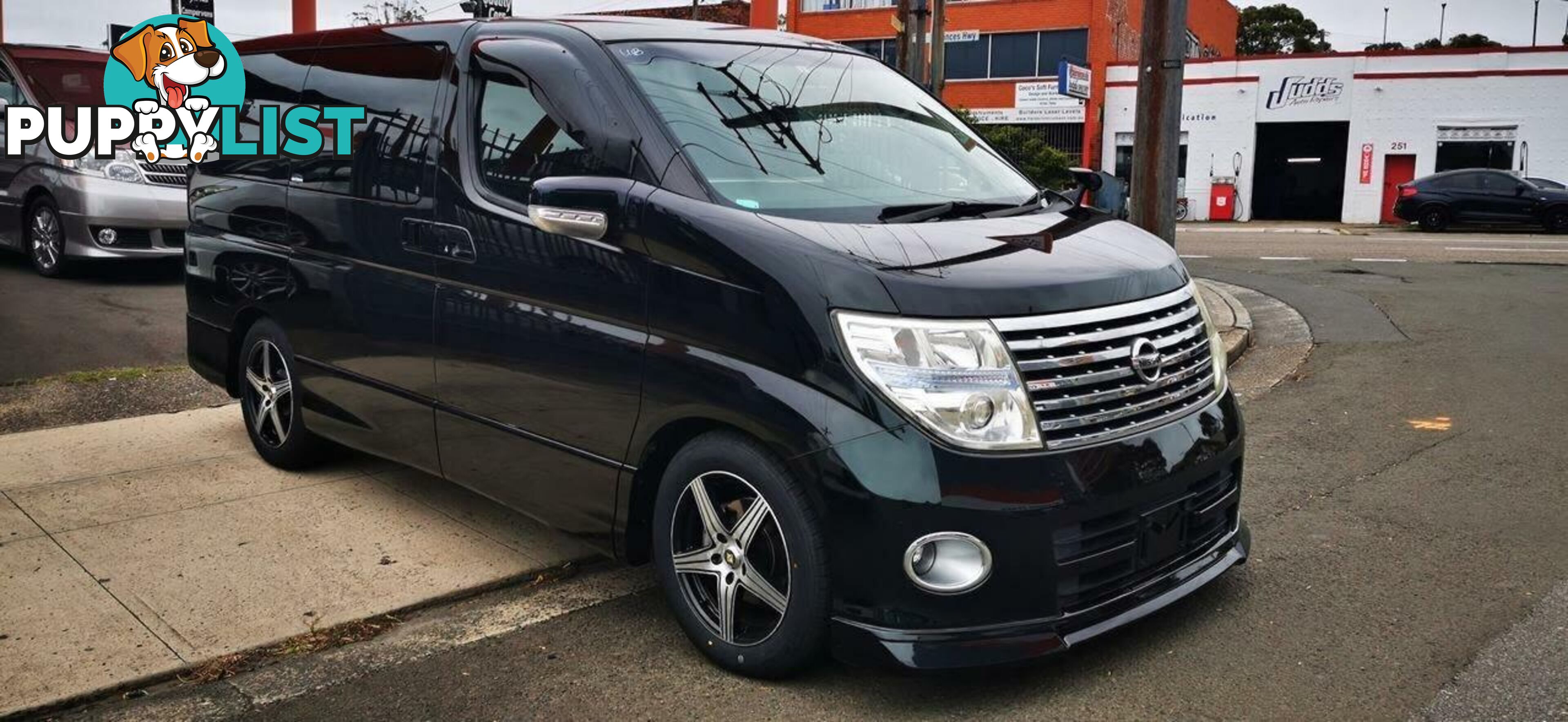 2007 NISSAN ELGRAND HIGHWAY STAR BLACK LEATHER EDITION  COMMERCIAL