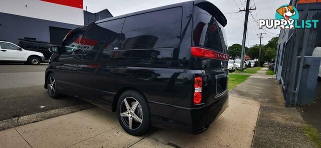 2007 NISSAN ELGRAND HIGHWAY STAR BLACK LEATHER EDITION  COMMERCIAL