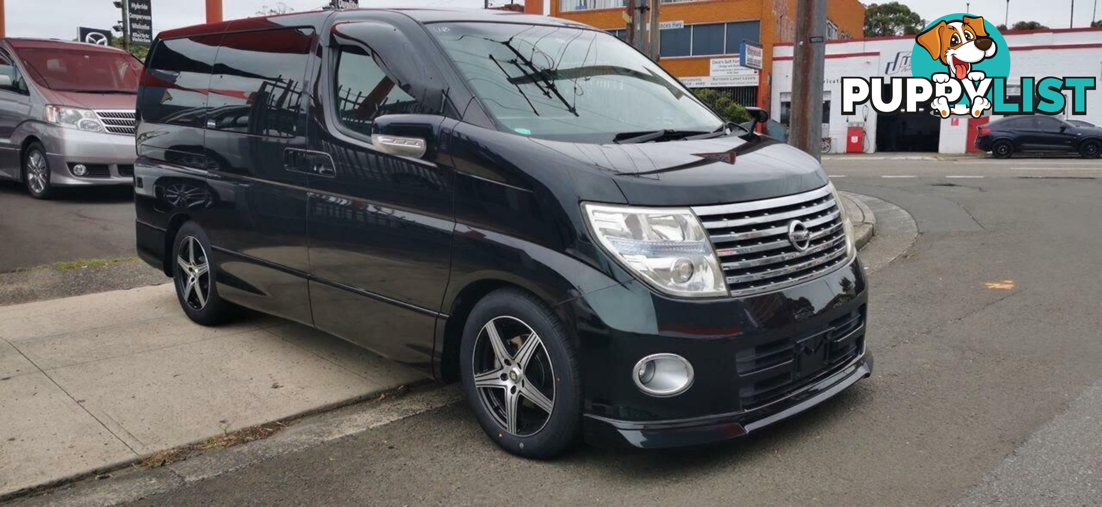 2007 NISSAN ELGRAND HIGHWAY STAR BLACK LEATHER EDITION  COMMERCIAL