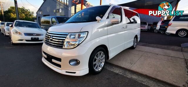 2007 NISSAN ELGRAND HIGHWAY STAR  COMMERCIAL
