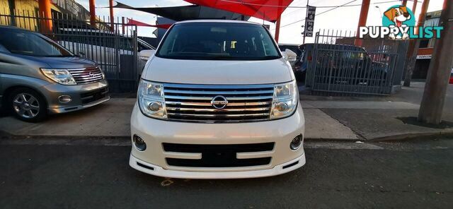 2007 NISSAN ELGRAND HIGHWAY STAR  COMMERCIAL
