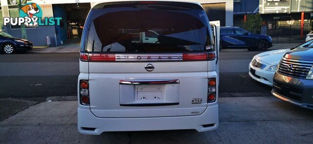 2007 NISSAN ELGRAND HIGHWAY STAR  COMMERCIAL