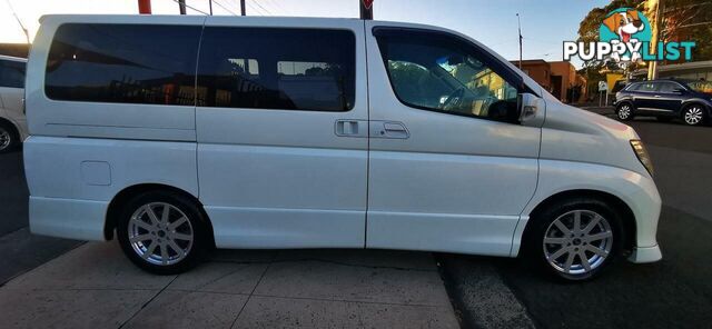 2007 NISSAN ELGRAND HIGHWAY STAR  COMMERCIAL