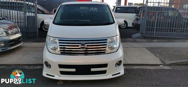 2007 NISSAN ELGRAND HIGHWAY STAR  COMMERCIAL