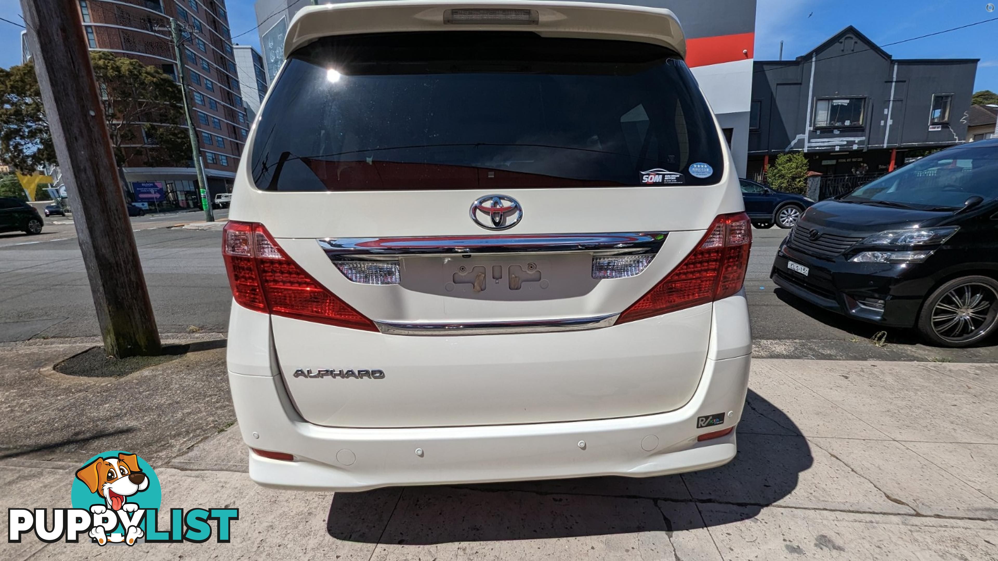 2009 TOYOTA ALPHARD (NO BADGE)  -