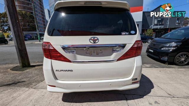 2009 TOYOTA ALPHARD (NO BADGE)  -