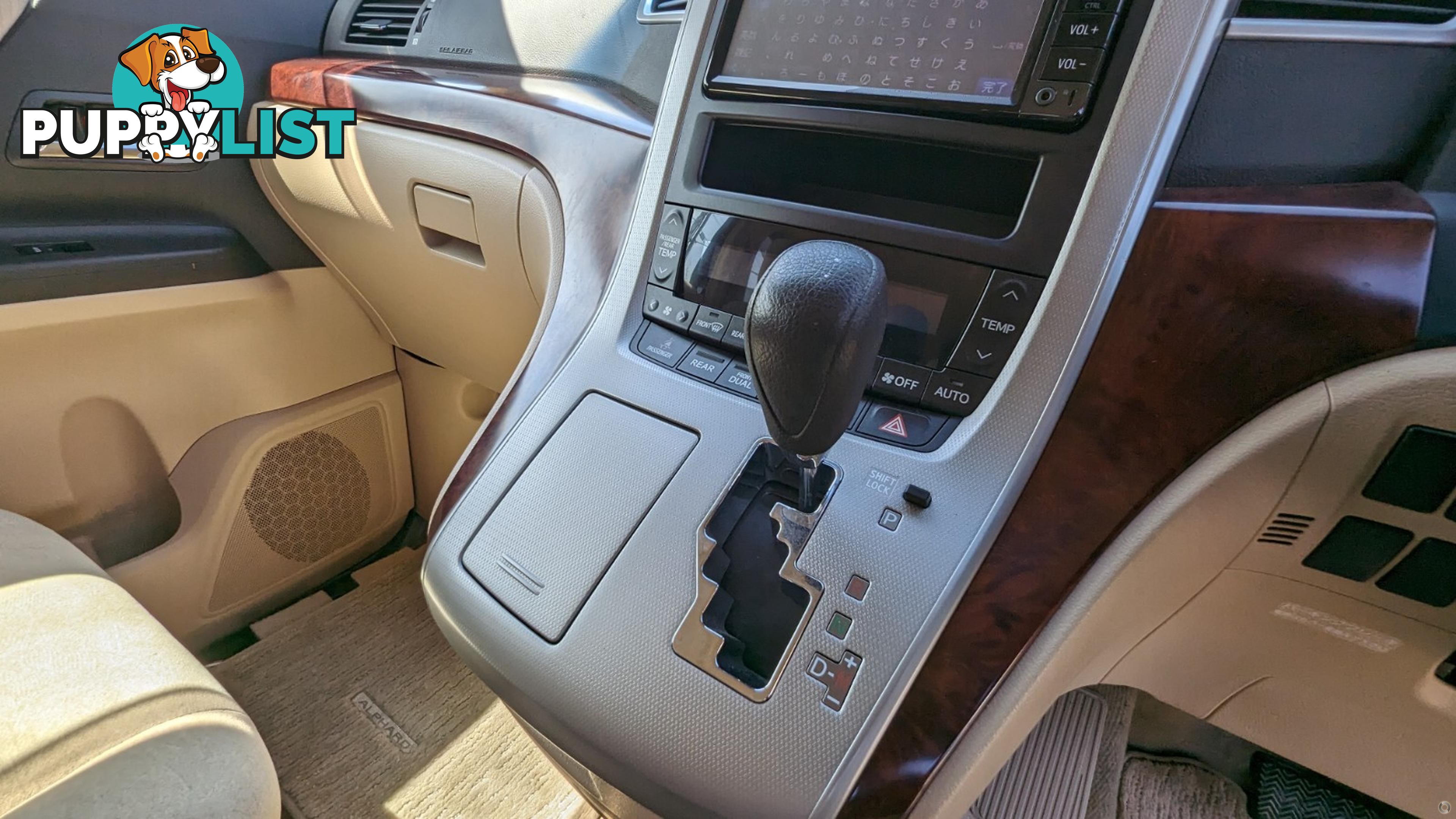 2009 TOYOTA ALPHARD (NO BADGE)  -