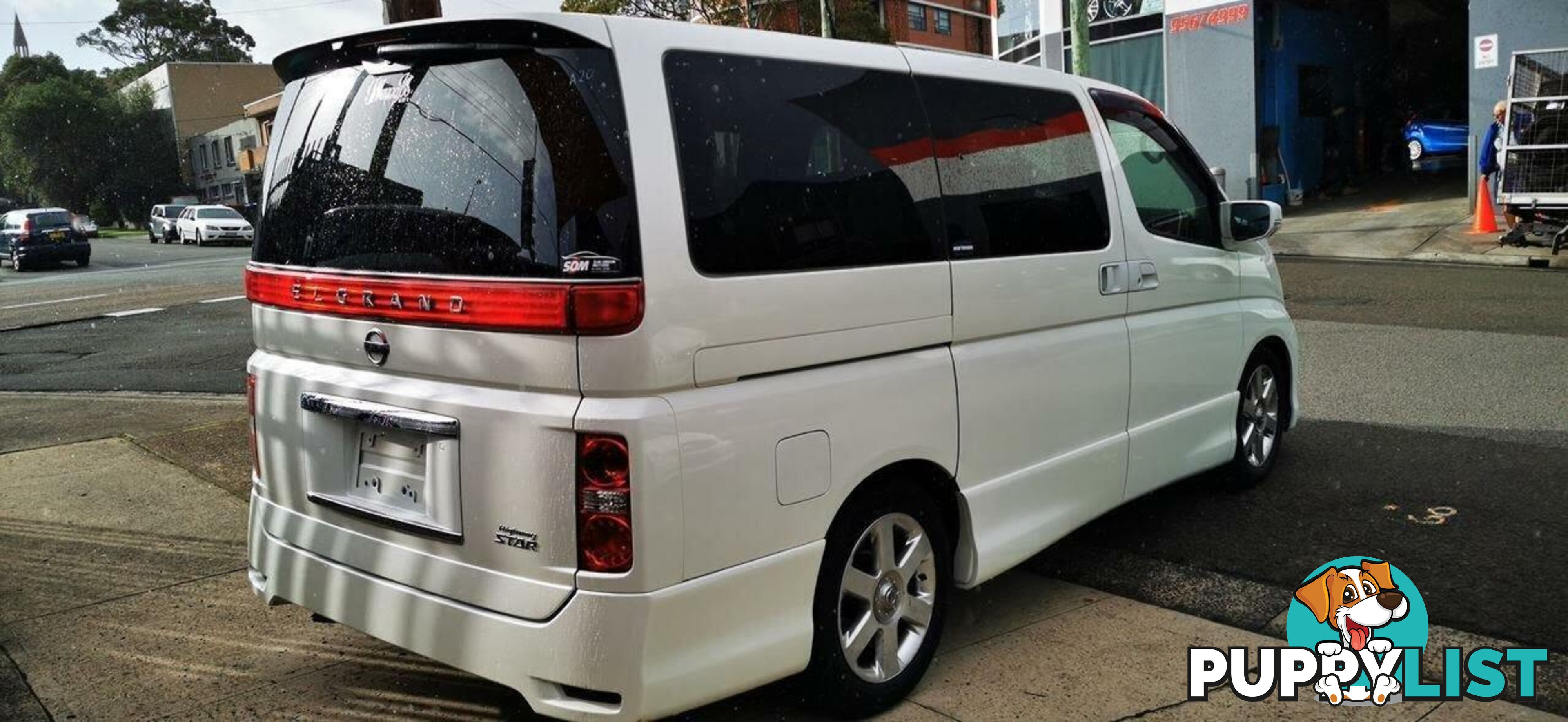 2007 NISSAN ELGRAND HIGHWAY STAR BLACK LEATHER EDITION  COMMERCIAL