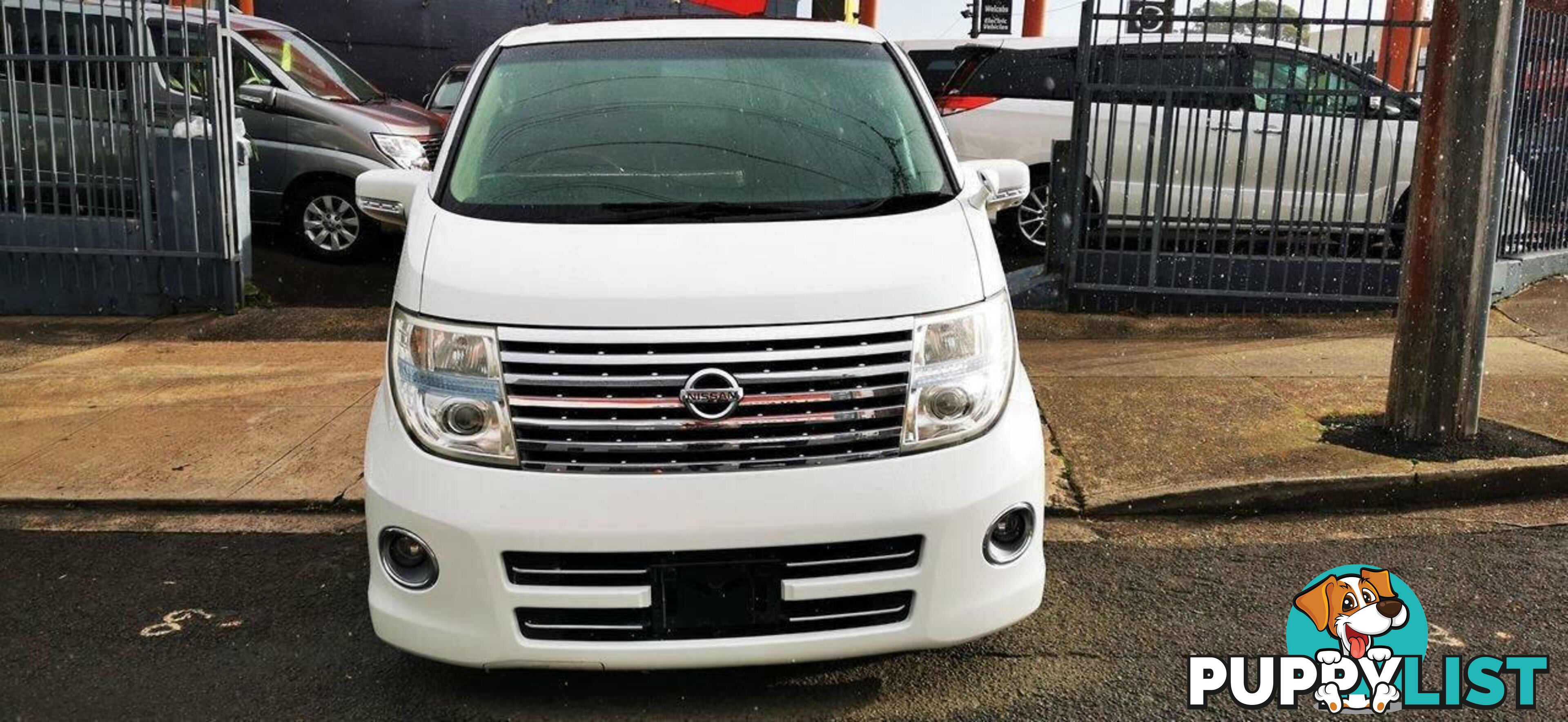 2007 NISSAN ELGRAND HIGHWAY STAR BLACK LEATHER EDITION  COMMERCIAL