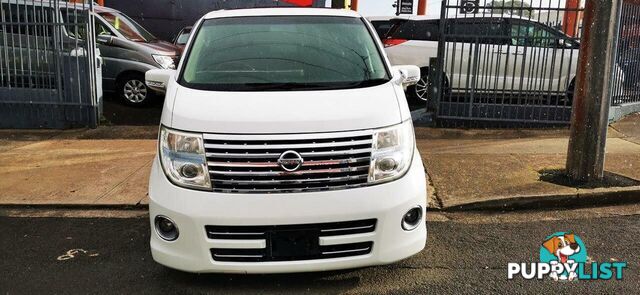 2007 NISSAN ELGRAND HIGHWAY STAR BLACK LEATHER EDITION  COMMERCIAL