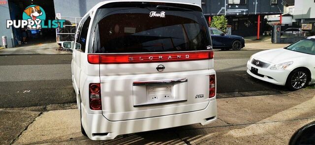 2007 NISSAN ELGRAND HIGHWAY STAR BLACK LEATHER EDITION  COMMERCIAL