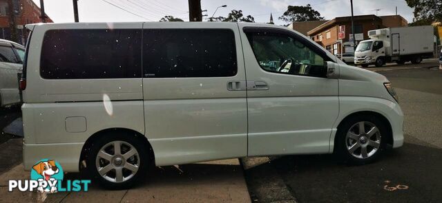 2007 NISSAN ELGRAND HIGHWAY STAR BLACK LEATHER EDITION  COMMERCIAL