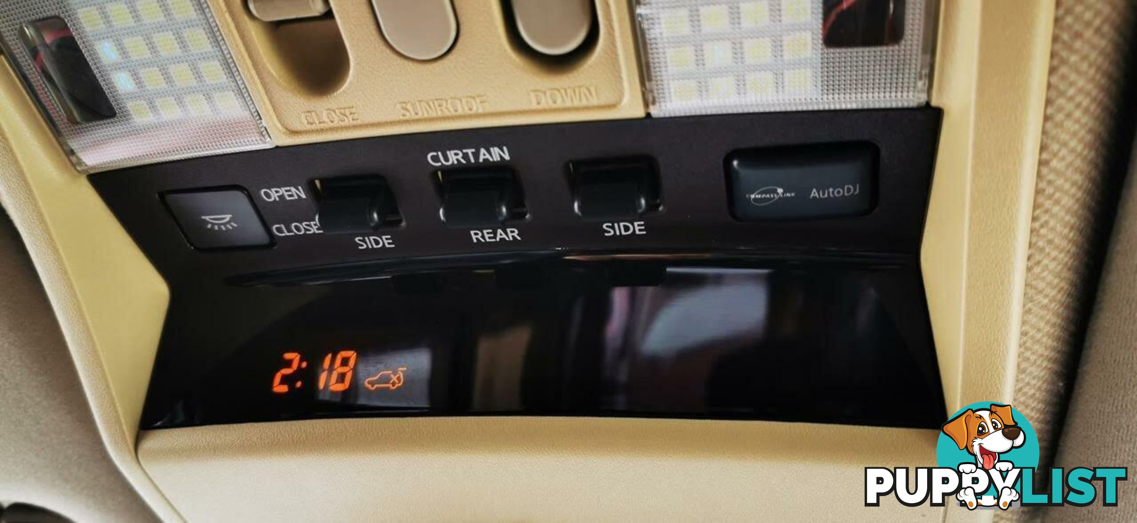 2007 NISSAN ELGRAND HIGHWAY STAR BLACK LEATHER EDITION  COMMERCIAL