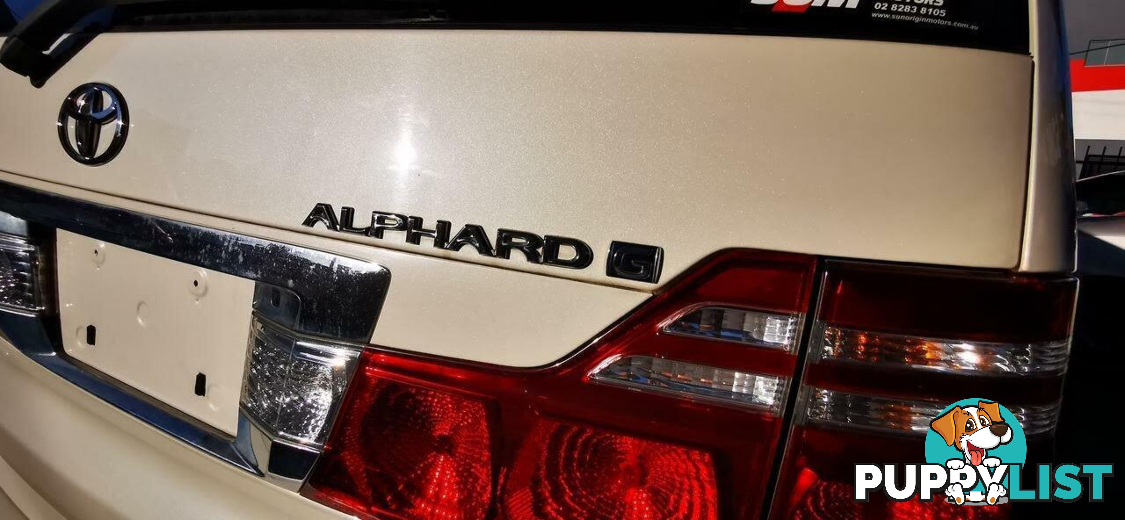 2007 TOYOTA ALPHARD G  -