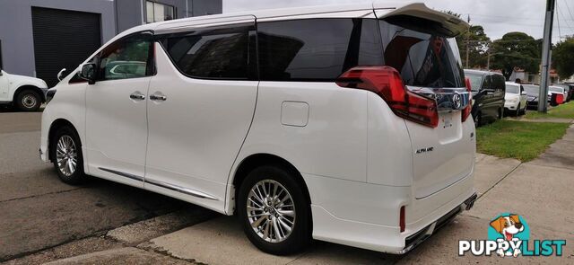 2022 TOYOTA ALPHARD SR C PACKAGE  COMMERCIAL