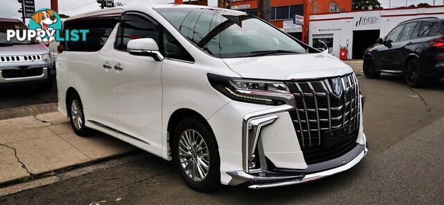 2022 TOYOTA ALPHARD SR C PACKAGE  COMMERCIAL