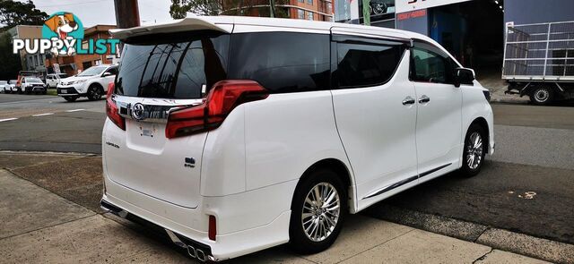 2022 TOYOTA ALPHARD SR C PACKAGE  COMMERCIAL