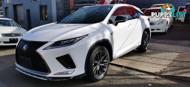 2021 LEXUS RX450H F SPORT HYBRID GYL25R SUV, 4 DOORS, 5 SEATS