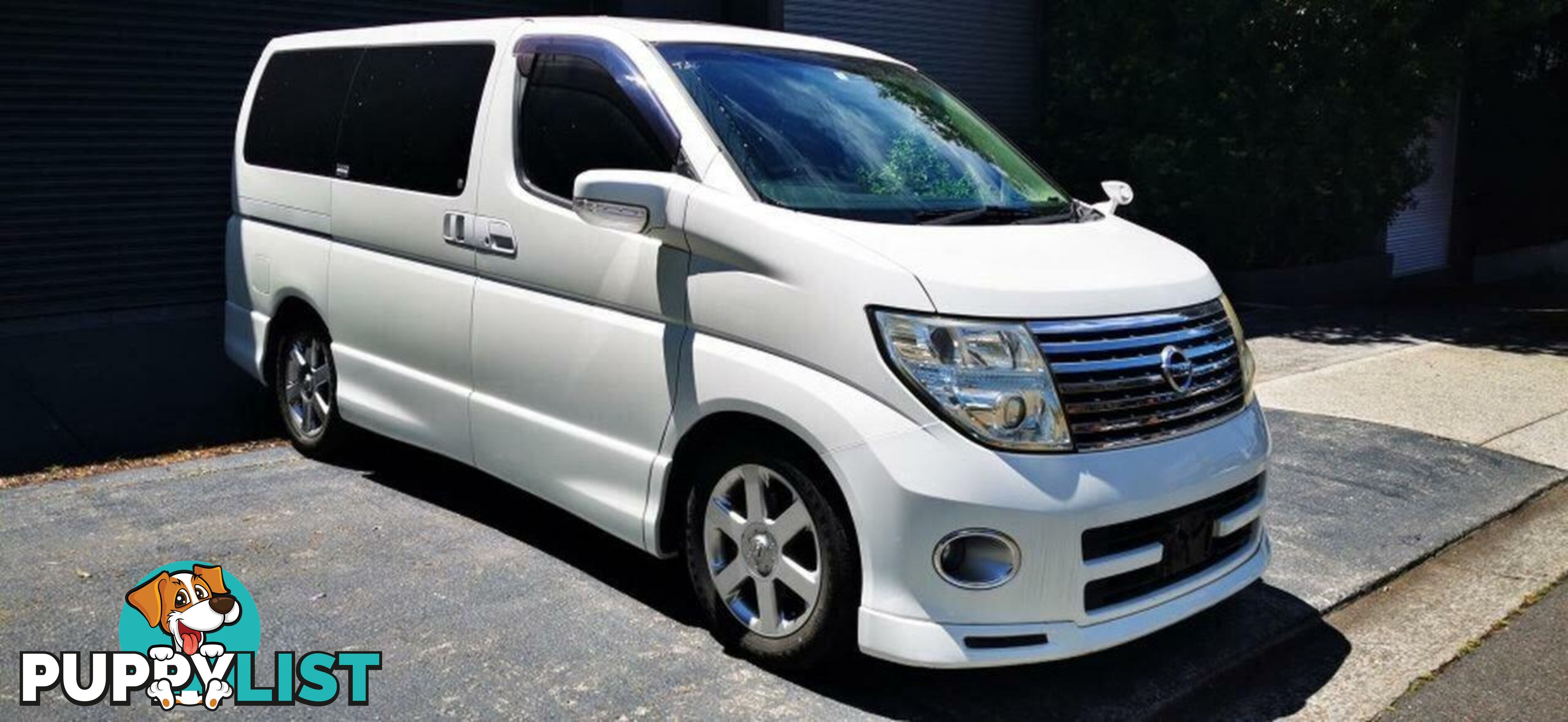 2007 NISSAN ELGRAND HIGHWAY STAR BLACK LEATHER EDITION  -