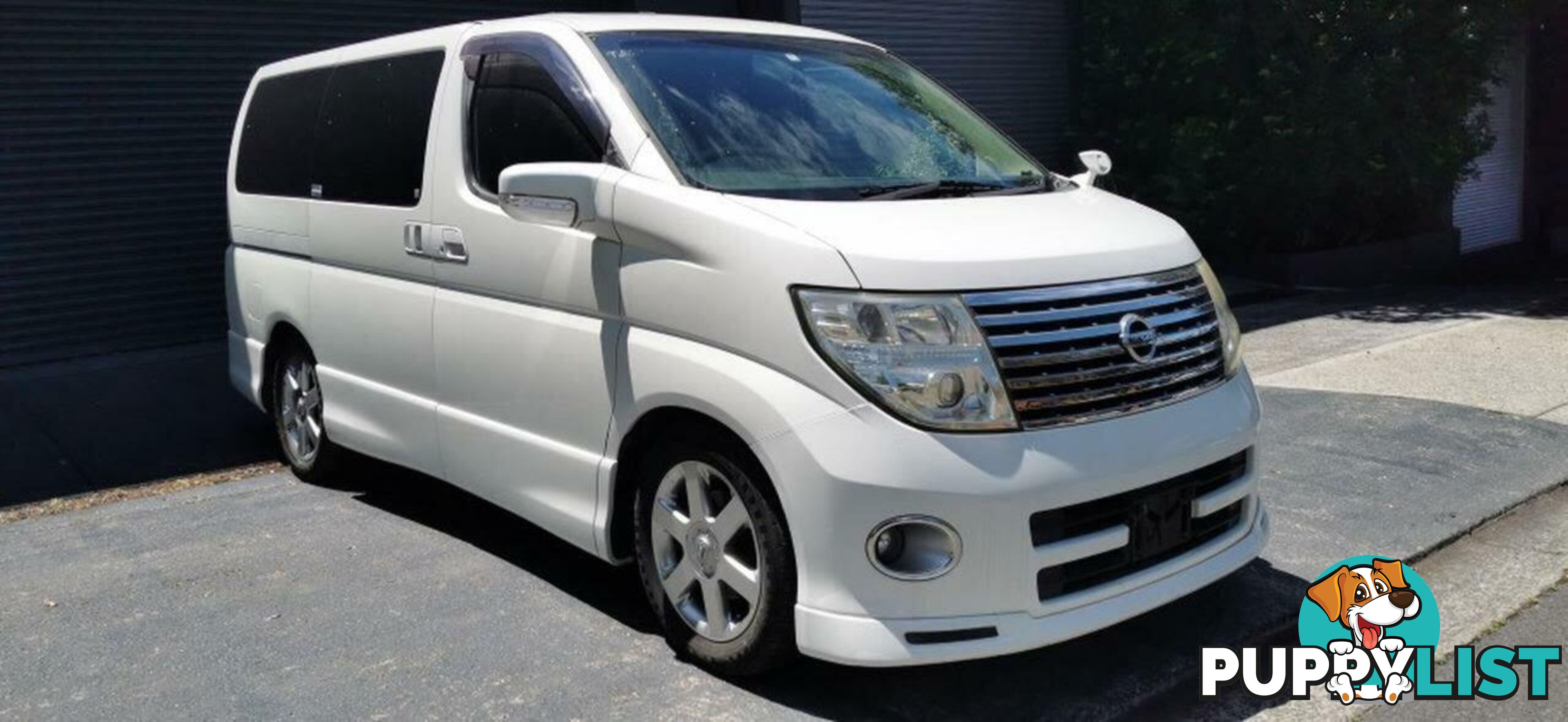 2007 NISSAN ELGRAND HIGHWAY STAR BLACK LEATHER EDITION  -