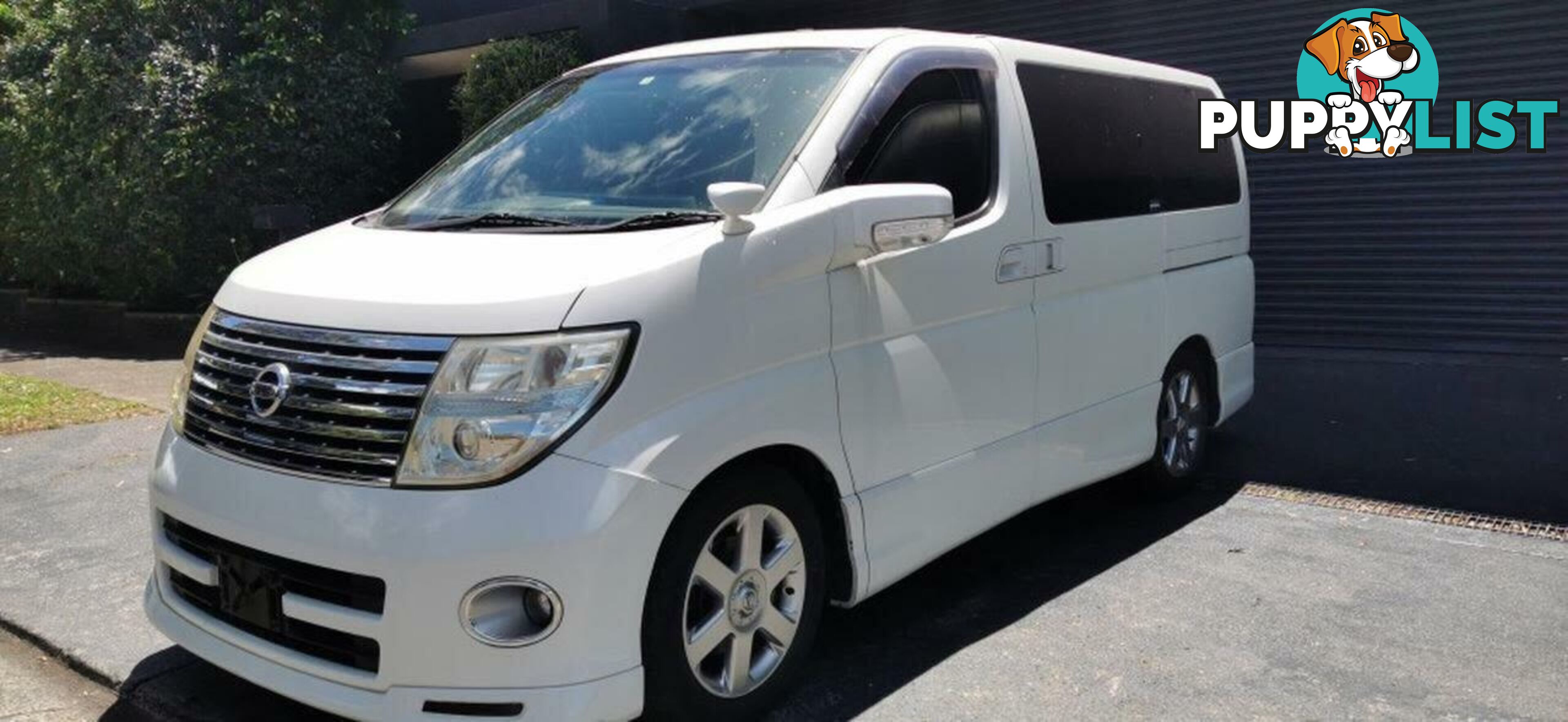 2007 NISSAN ELGRAND HIGHWAY STAR BLACK LEATHER EDITION  -